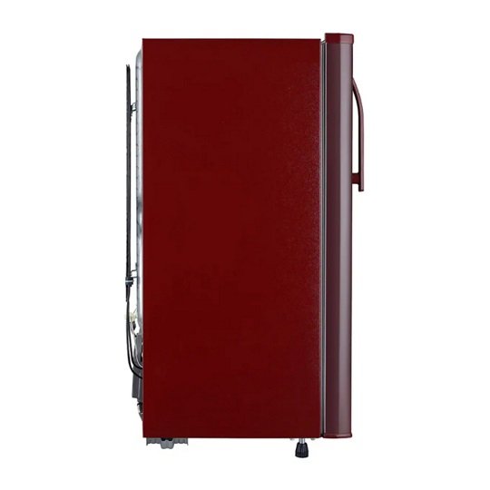 LG 185 L Direct Cool Single Door 2 Star Refrigerator  (Ruby Glow, GL-B181RRGC