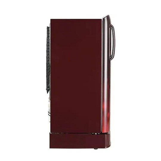 LG 190 L Direct Cool Single Door 3 Star Refrigerator  (Scarlet Charm, GL-D201ASCX)