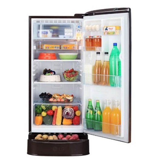 LG GL-D201AHPD 190L 3 Star Single Door Refrigerator